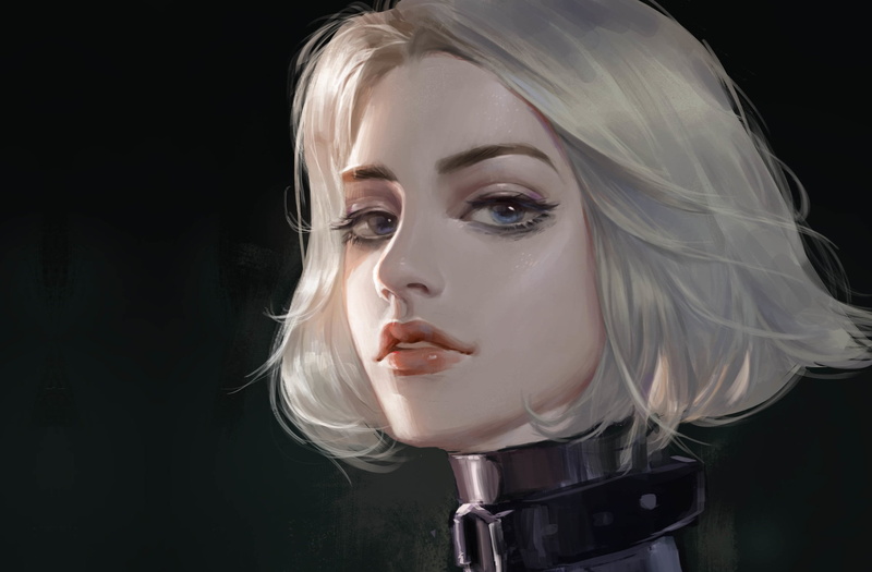 动漫-国王不多-女孩-艺术-肖像-1080P高清壁纸