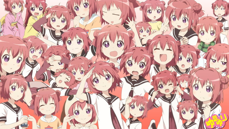 动漫-Yuru Yuri-1080P-Akari Akaza高清壁纸