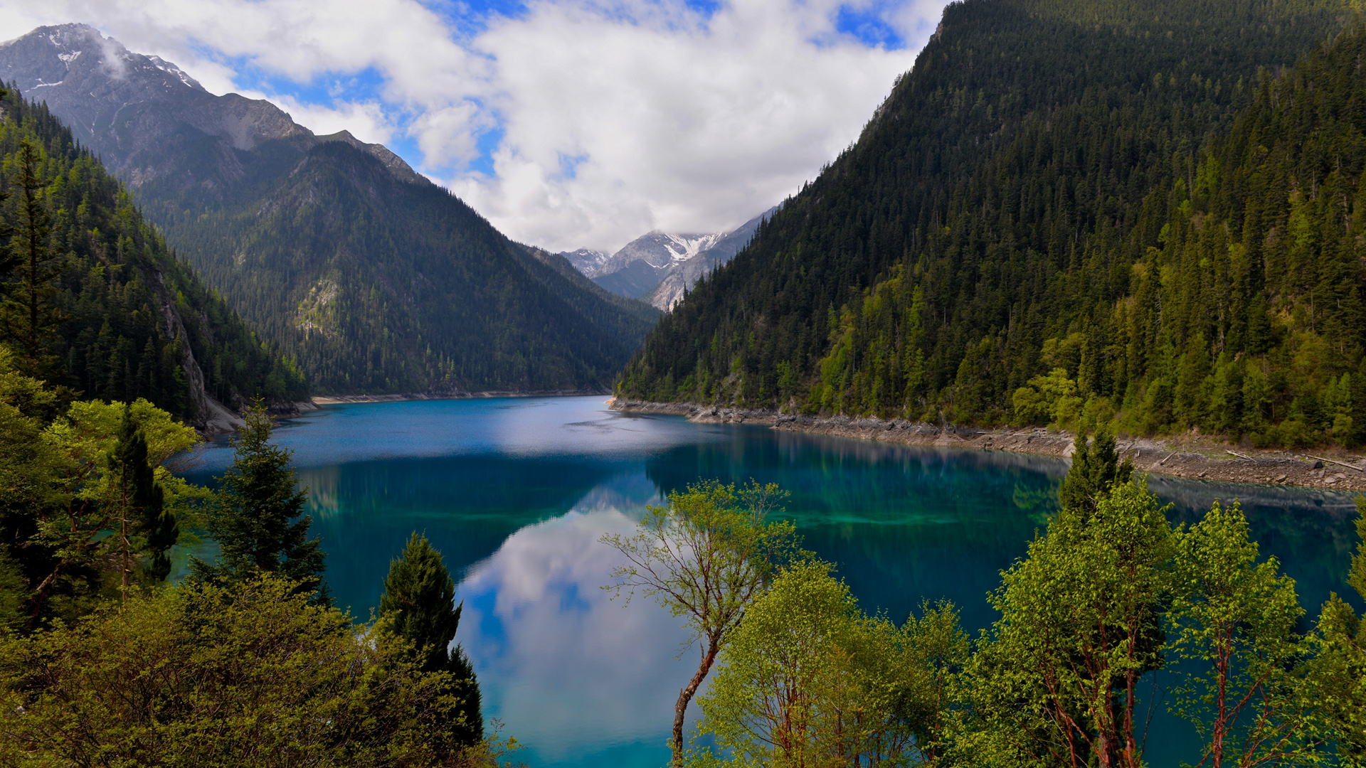 四川九寨沟自然风景区电脑桌面动漫壁纸上新 多款高清尺寸可选