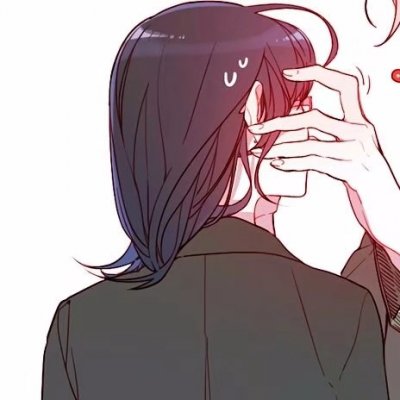 二次元污系情侣头像 32张高清好看的男女配对图