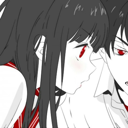 酷丧风动漫情头！一左一右高清消极感头像合集共36张