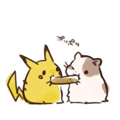 36组超甜动漫情头！简单又可爱的一对两张高清图