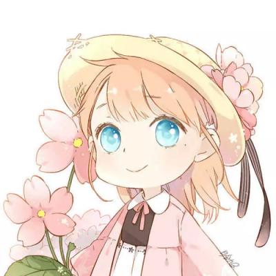 26张简约呆萌款！一男一女卡通动漫情侣头像合集