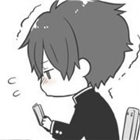 20组一男一女黑白动漫情侣头像分享