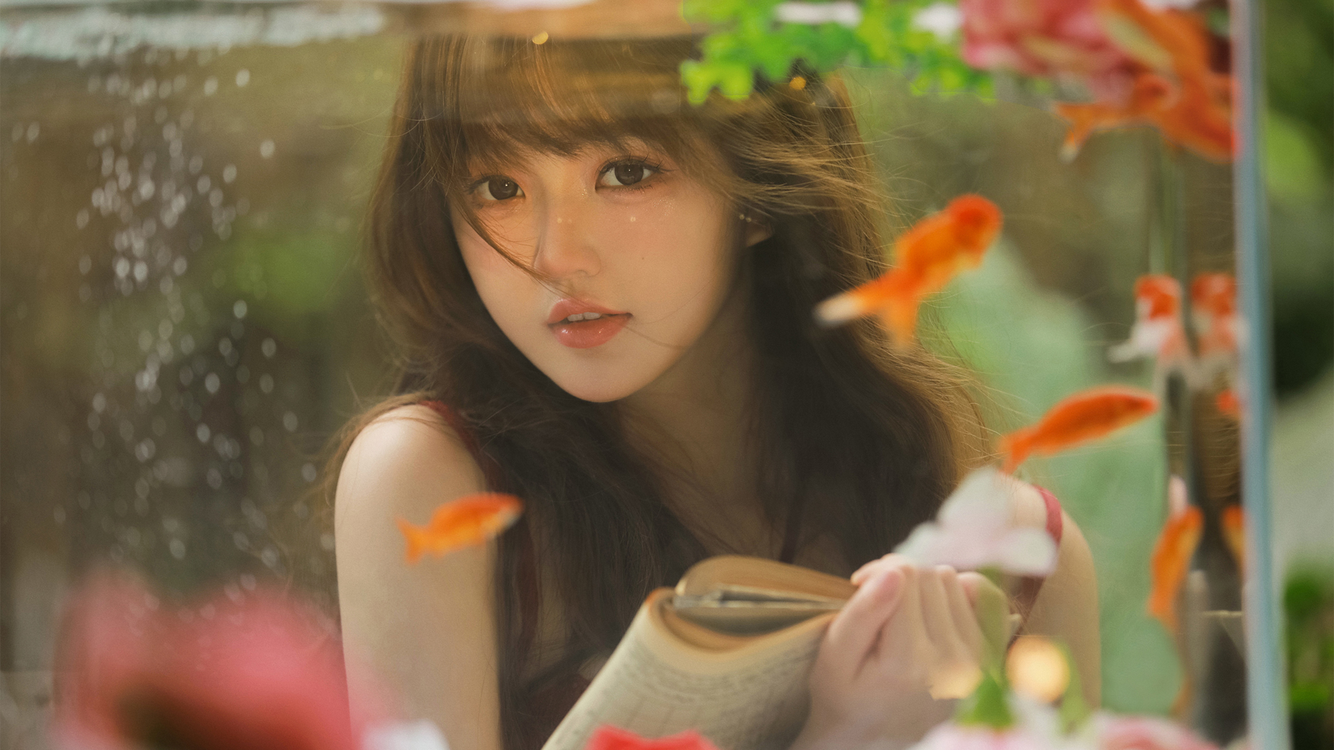 水族主题美女电脑壁纸 高清款任你挑