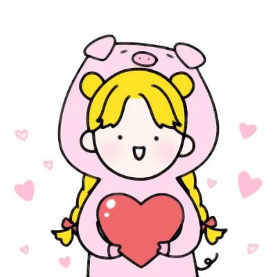 呆萌一对卡通情侣头像！22张超萌微信情头一左一右高清合集