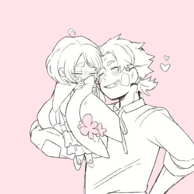 18组超甜！高清唯美卡通动漫情侣头像合集