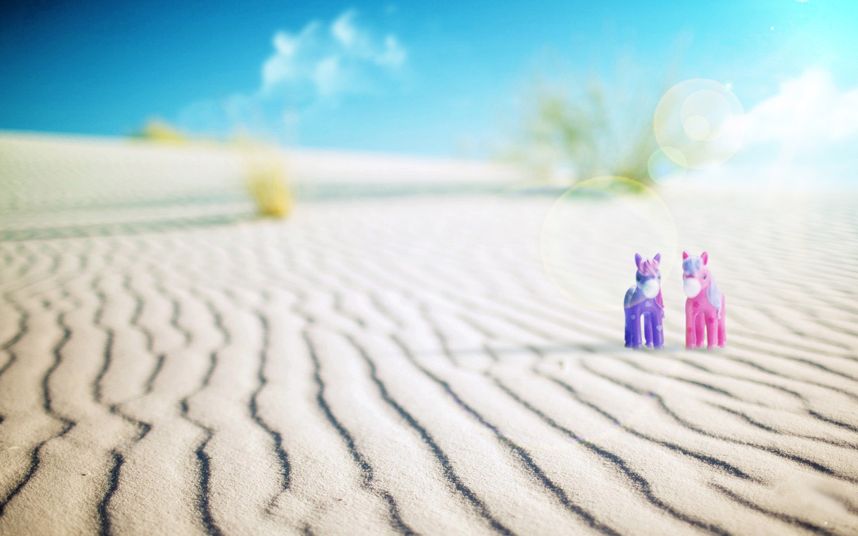 游走细沙主题电脑桌面壁纸推荐