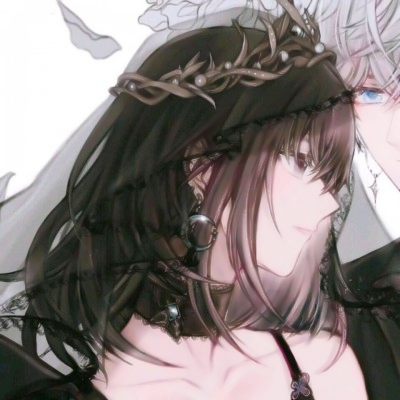 16组高清动漫情侣头像！一对两张适配微信头像