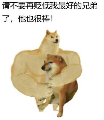 肌肉Doge和小废狗表情包来了，斗图必备！