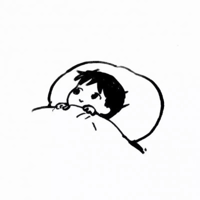 34张超甜手绘简笔画情侣头像 高清好看又可爱