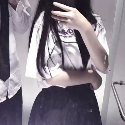 部位控专属！10张不露头情侣头像 白衬衫+JK穿搭高清图