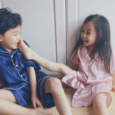 24组超萌小孩情侣头像 高清好看的一对萌娃情头