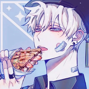 16张高清二次元情侣头像 一男一女适合当QQ头像