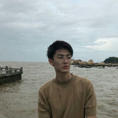 14组浪漫海边情侣头像 一男一女成对高清图