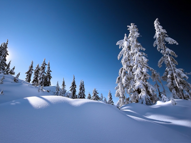 超治愈冬日雪景高清壁纸合集