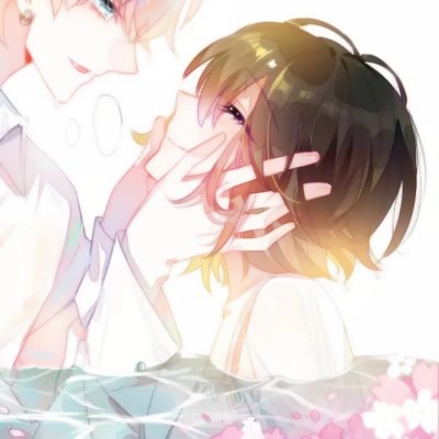 QQ动漫二次元情侣头像一对 爱你如初 共32组