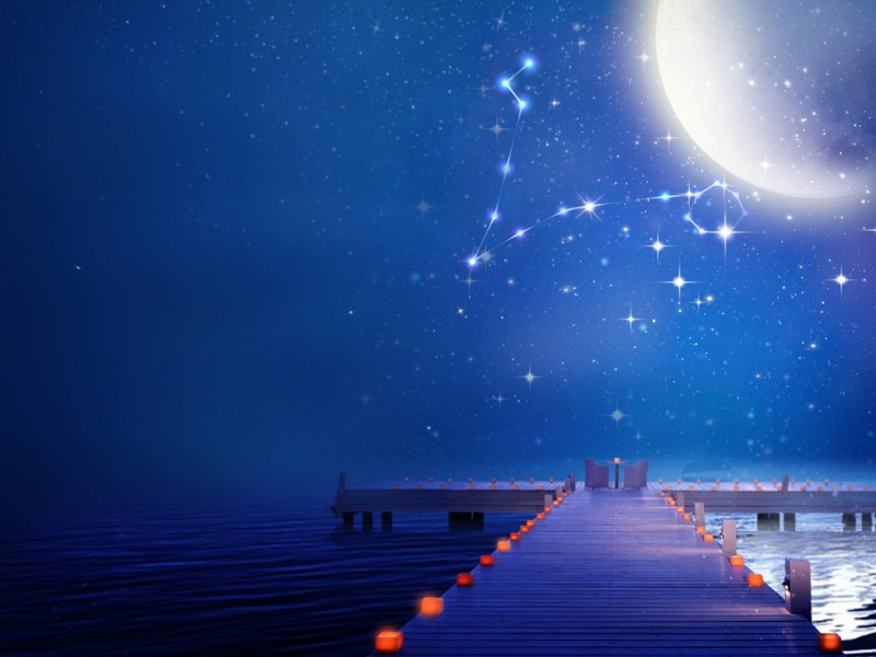 梦幻双鱼星河电脑桌面壁纸上新 多款高清尺寸可选