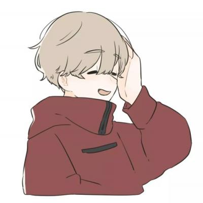 24张高清可爱动漫情侣头像 一男一女配对款