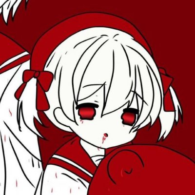 16组高清丧气二次元病娇黑化情侣头像 一对两张