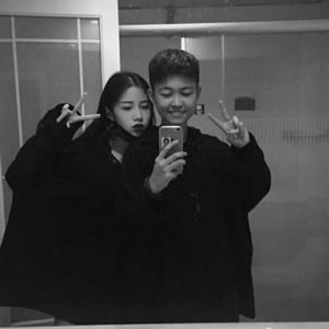 14组高清黑白情侣头像 一对两张超有氛围感