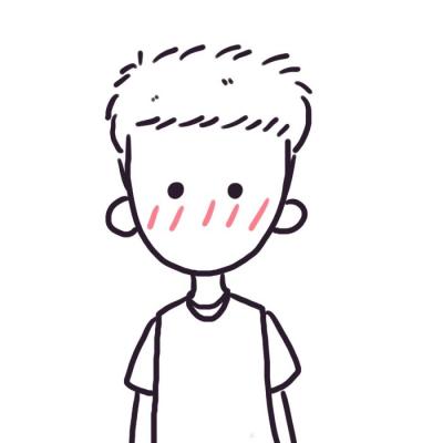 20组高清好看的简笔画情侣头像一对合集