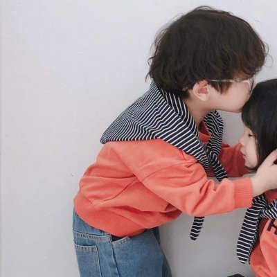 22张超萌可爱萌娃情侣头像 一对两张高清图