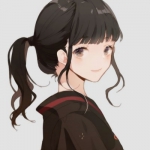 18组唯美清纯动漫情侣头像 一对两张直接抱走