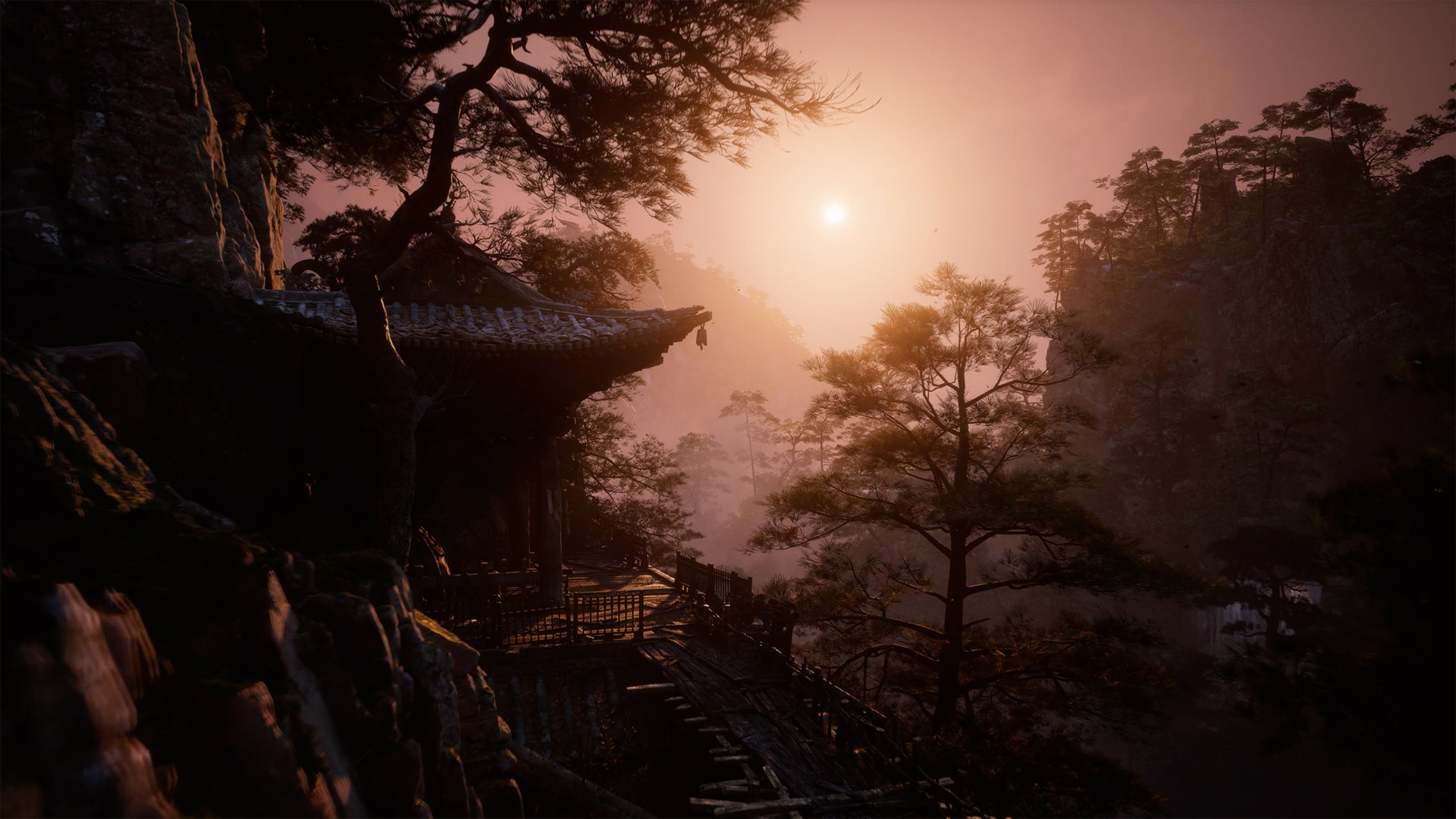 黑神话悟空游戏风景原画高清电脑壁纸分享