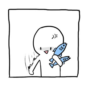 楼上楼下小白人情侣头像简笔画合集（14张）