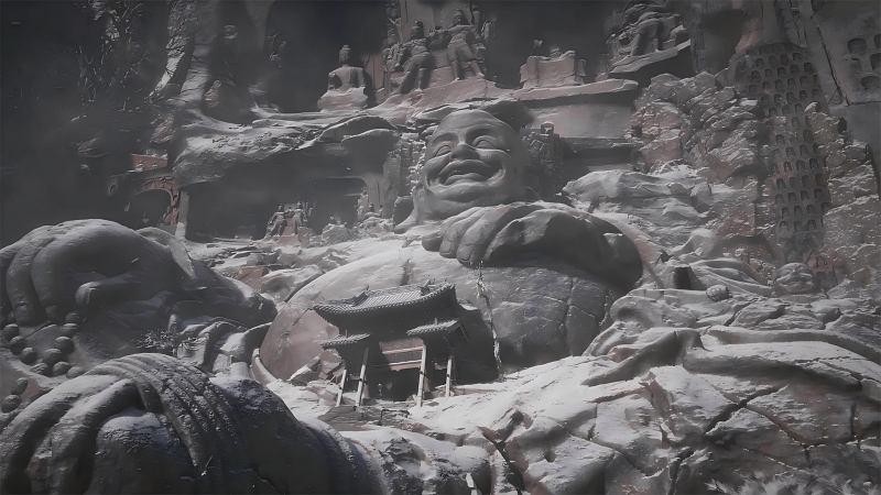 黑神话悟空弥勒佛主题电脑壁纸 高清游戏桌面图分享