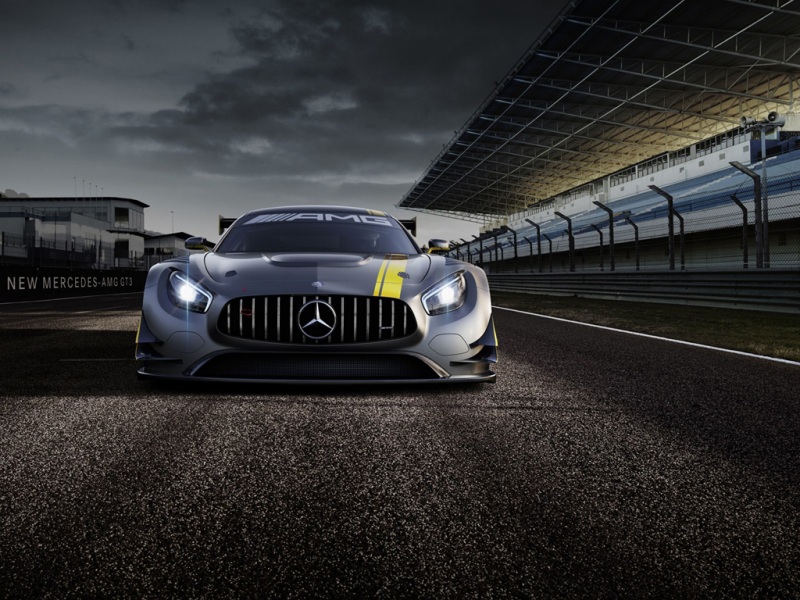 款奔驰AMG GT3汽车写真 多款高清电脑壁纸可选