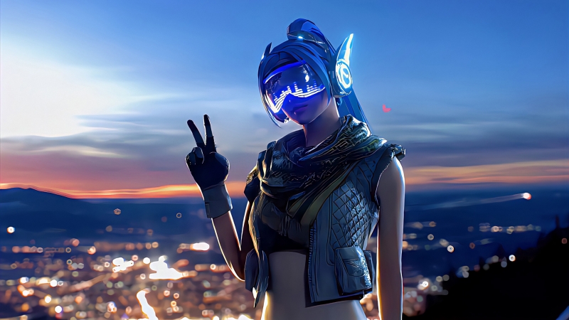 和平精英听风小姐姐高清游戏壁纸来啦