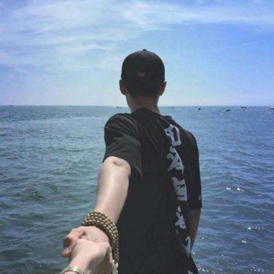 海边氛围感情侣头像！12组一男一女两张配对的唯美海边情头