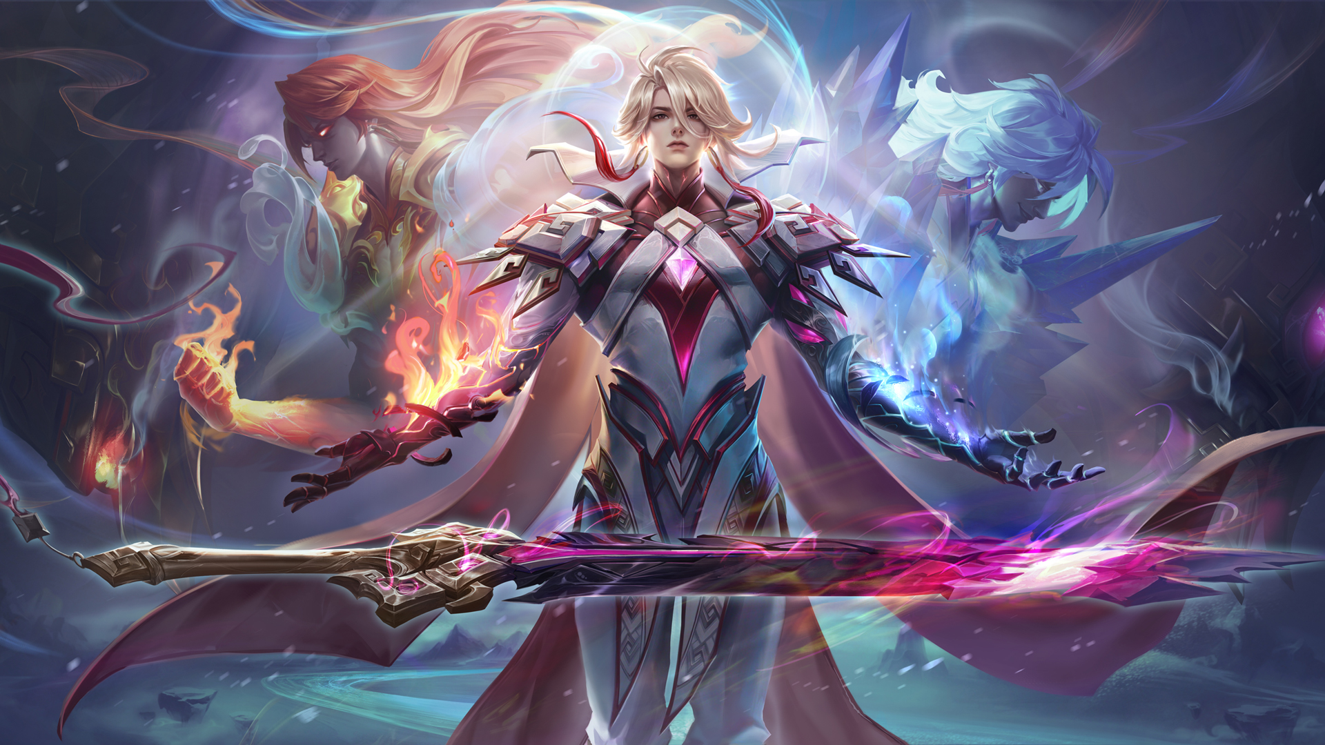 王者荣耀李信山海炽霜斩高清壁纸分享