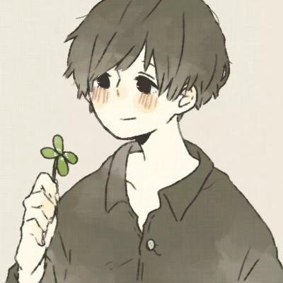 26张高清手绘二次元情侣头像 一男一女款可直接下载