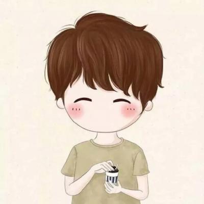 超萌卡通微信情侣头像一男一女 24张高清可爱款