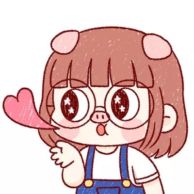 24张可爱呆萌卡通情侣头像 高清好看直接用