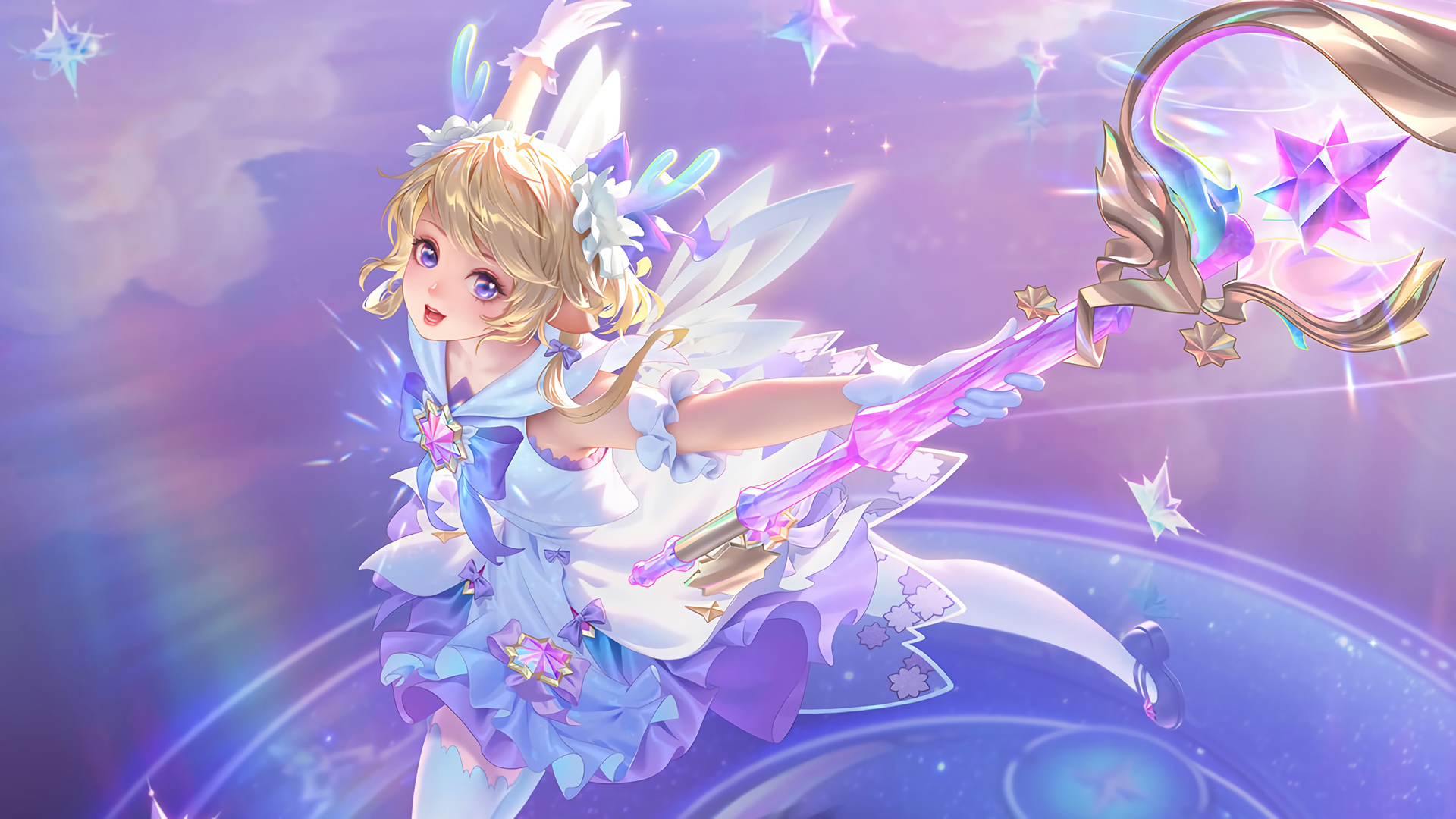 王者荣耀瑶时之愿境星传说高清壁纸合集来了