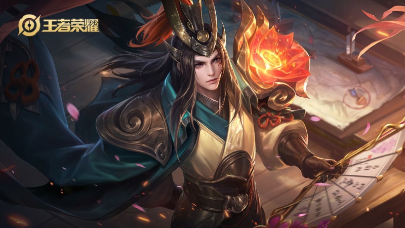 王者荣耀周瑜赤莲之焰高清壁纸来啦