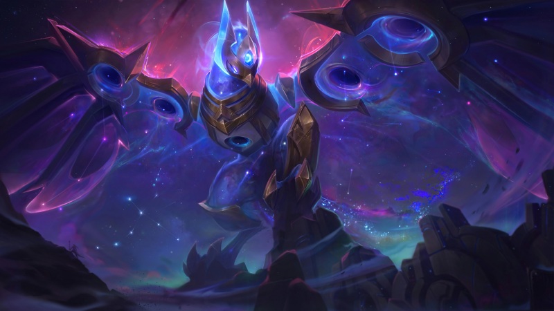 LOL英雄联盟冰晶凤凰星神艾尼维亚高清壁纸上线啦