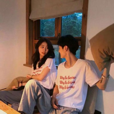 32张高清时尚个性微信情侣头像合集