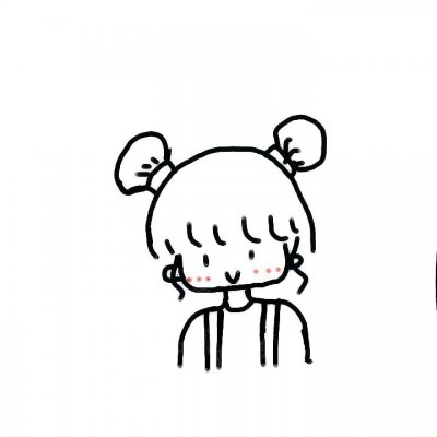 34张超甜手绘简笔画情侣头像 高清好看又可爱