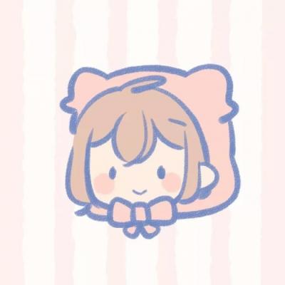 24款软萌可爱的卡通情侣头像合集