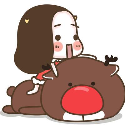 24组呆萌牛轰轰情侣头像 高清一对直接用