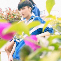 穿校服的学生情侣头像 22张清新纯爱情头一对两张