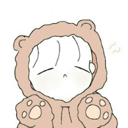 22张超可爱！一男一女手绘情侣头像合集