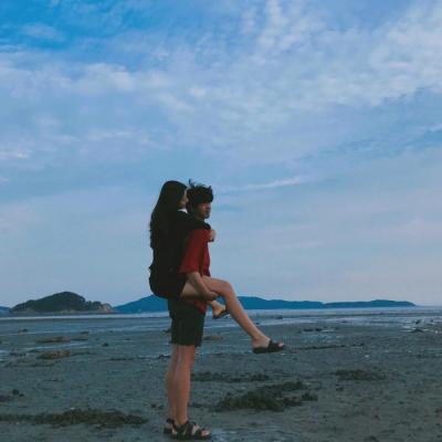 24组清新感拉满的情侣头像 一对两张高清图合集