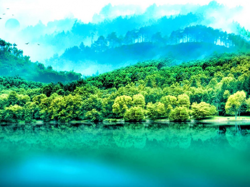 山水桌面背景高清壁纸推荐