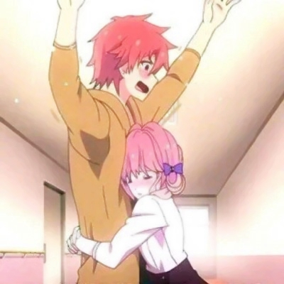 一男一女可爱卡通动漫情头 32张高清好看的合集来了